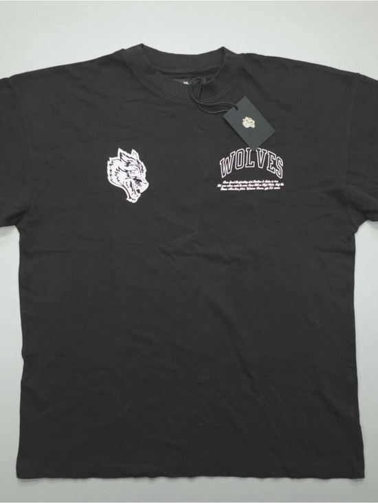 Darc Sport Other - Darc Sport Wolves Graphic Tee - Black with White Print